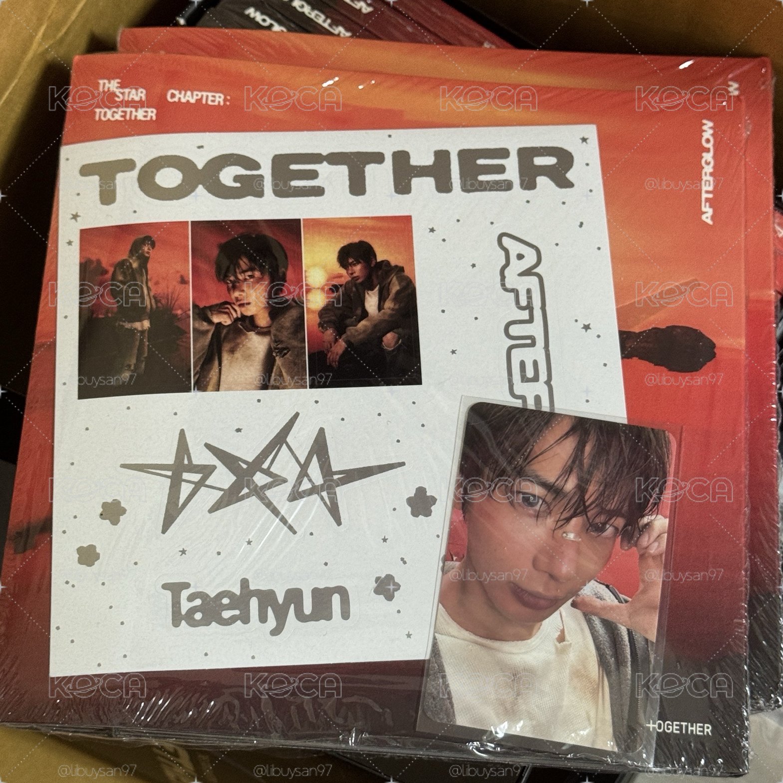 TXT 正規四 AFTERGLOW版🥐