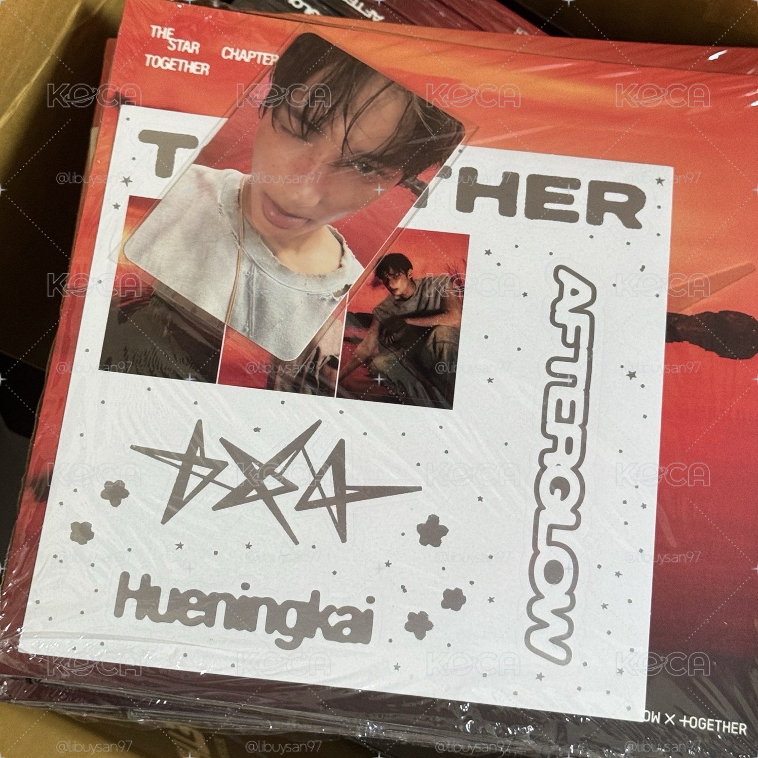 TXT 正規四 AFTERGLOW版🥐