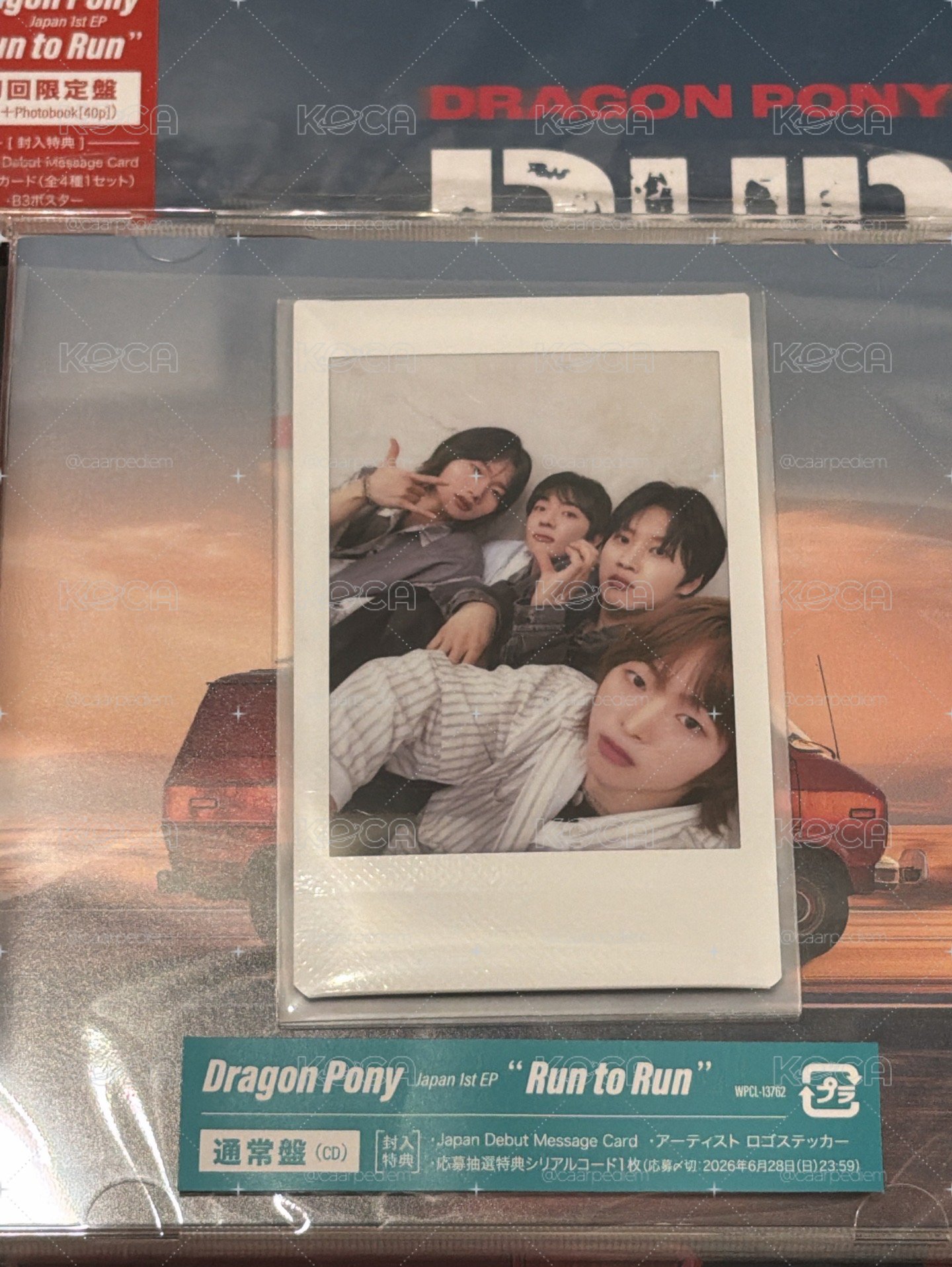 場限拍立得+初回限定盤1+通常盤1
