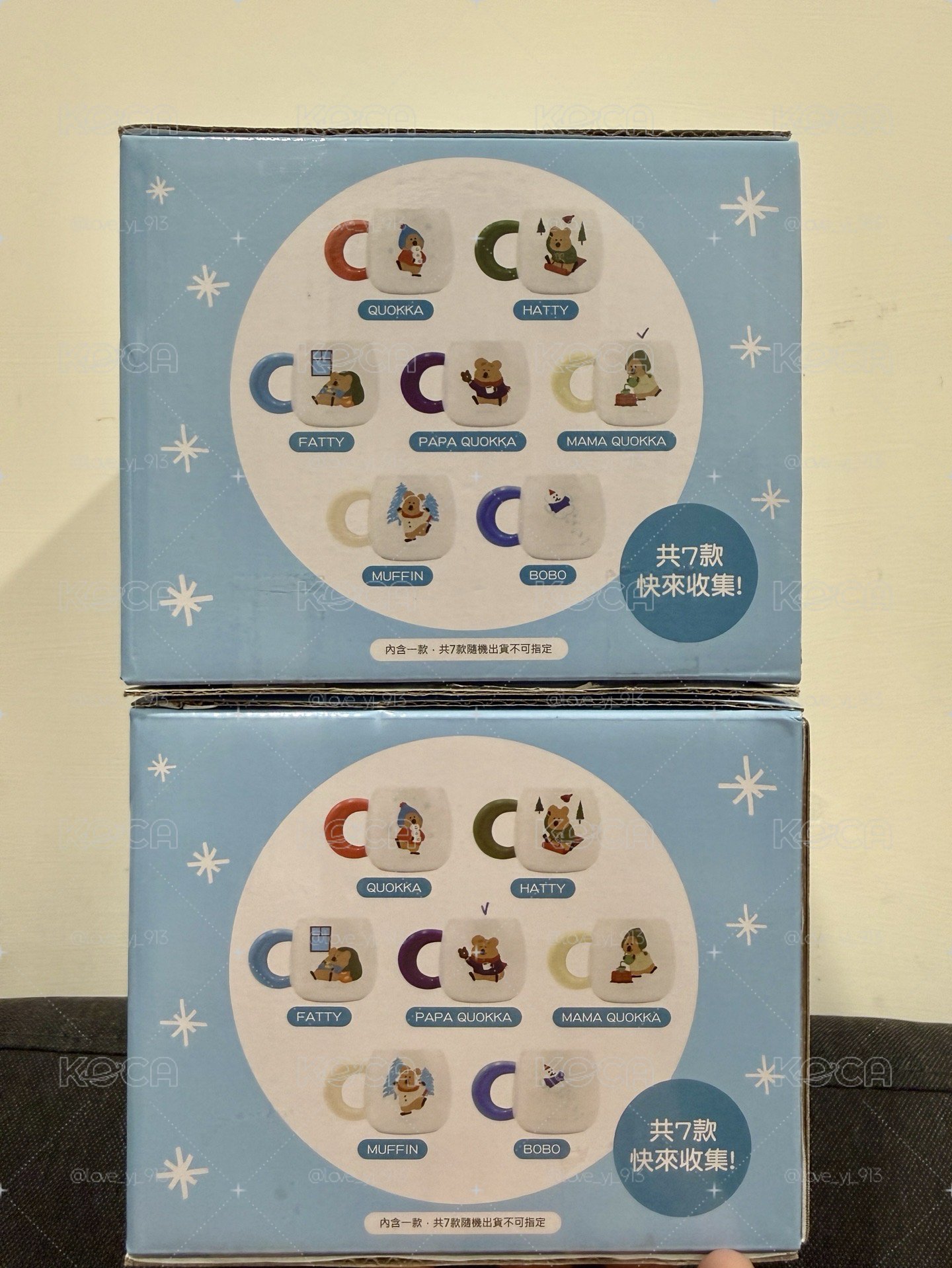 現貨 Dinotaeng 矮袋鼠 7-11聯名馬克杯 MAMA PAPA合售 確認款