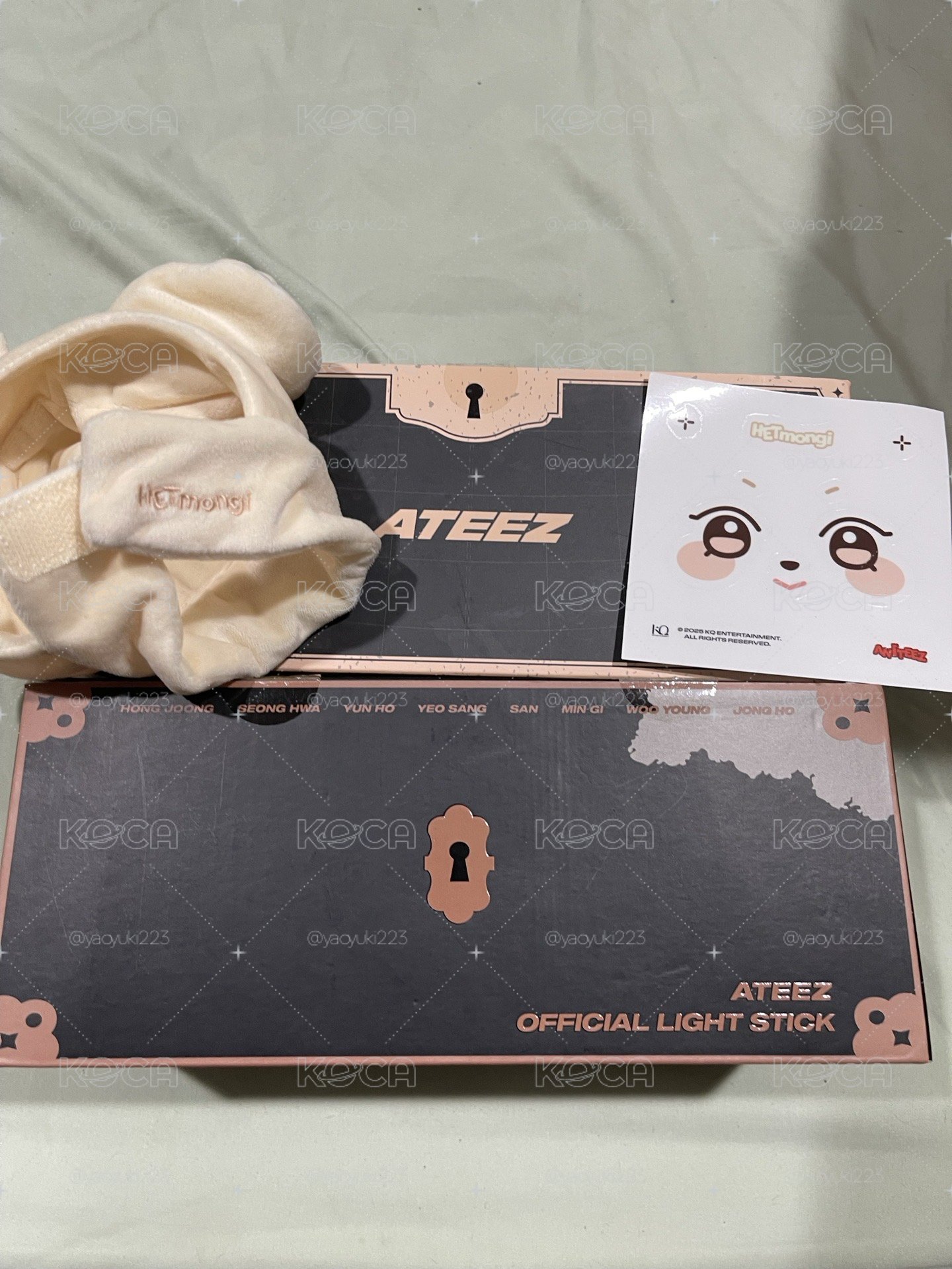 Ateez手燈、尚手燈套