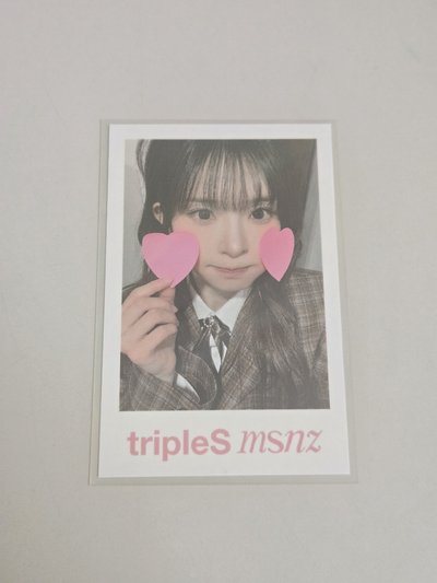 msnz 臉頰愛心紙條 EL特典 S11