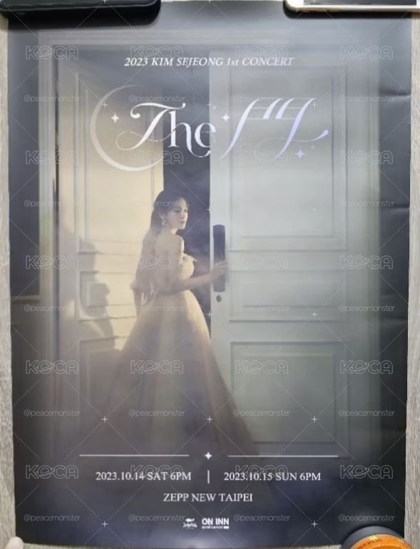 金世正 The 門 台北演唱會限定海報