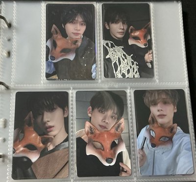 TXT 迷六 wvs官方單封特典 狐狸面具🦊
