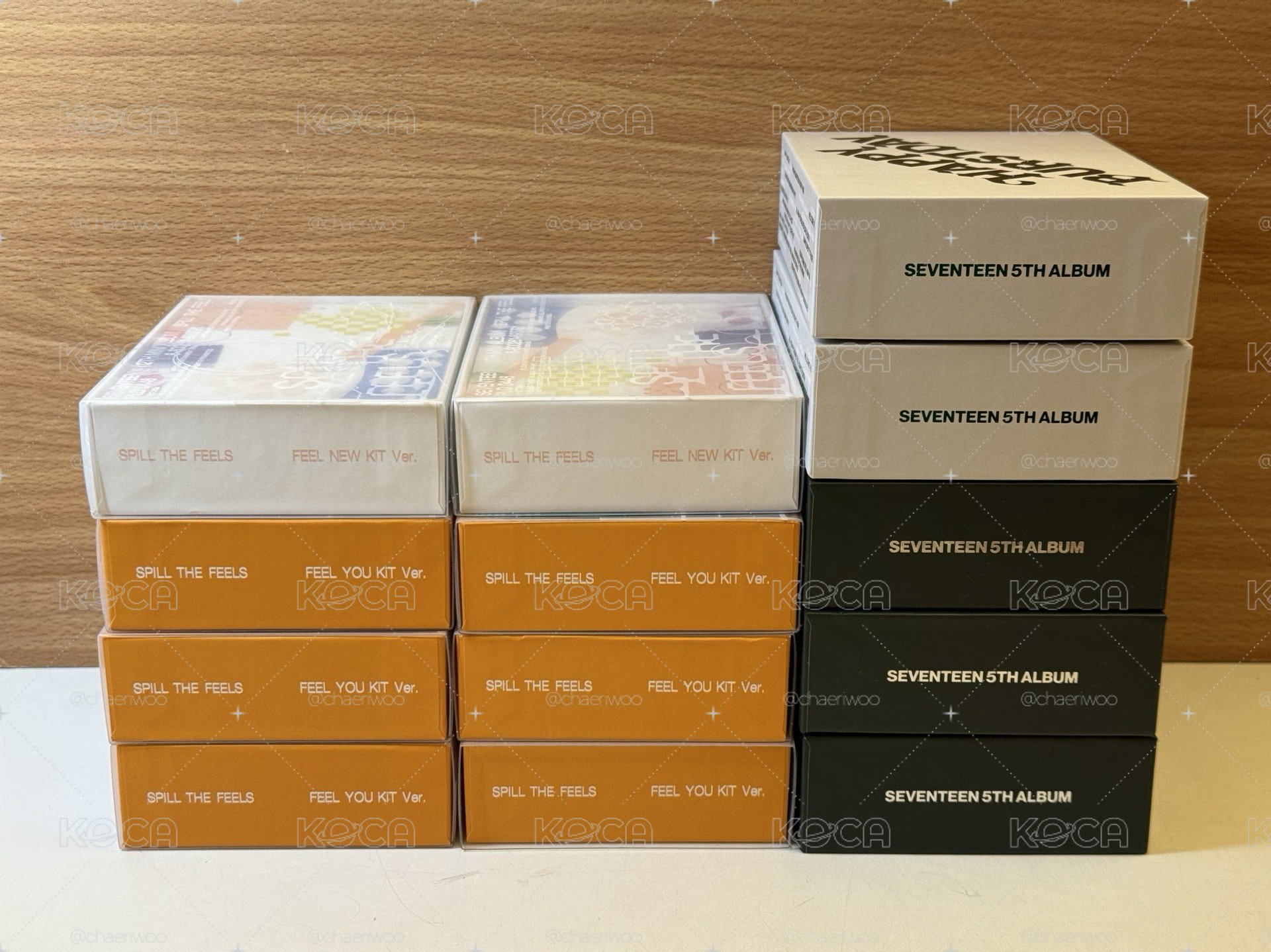 Seventeen KIT 迷12空專、正五專+卡