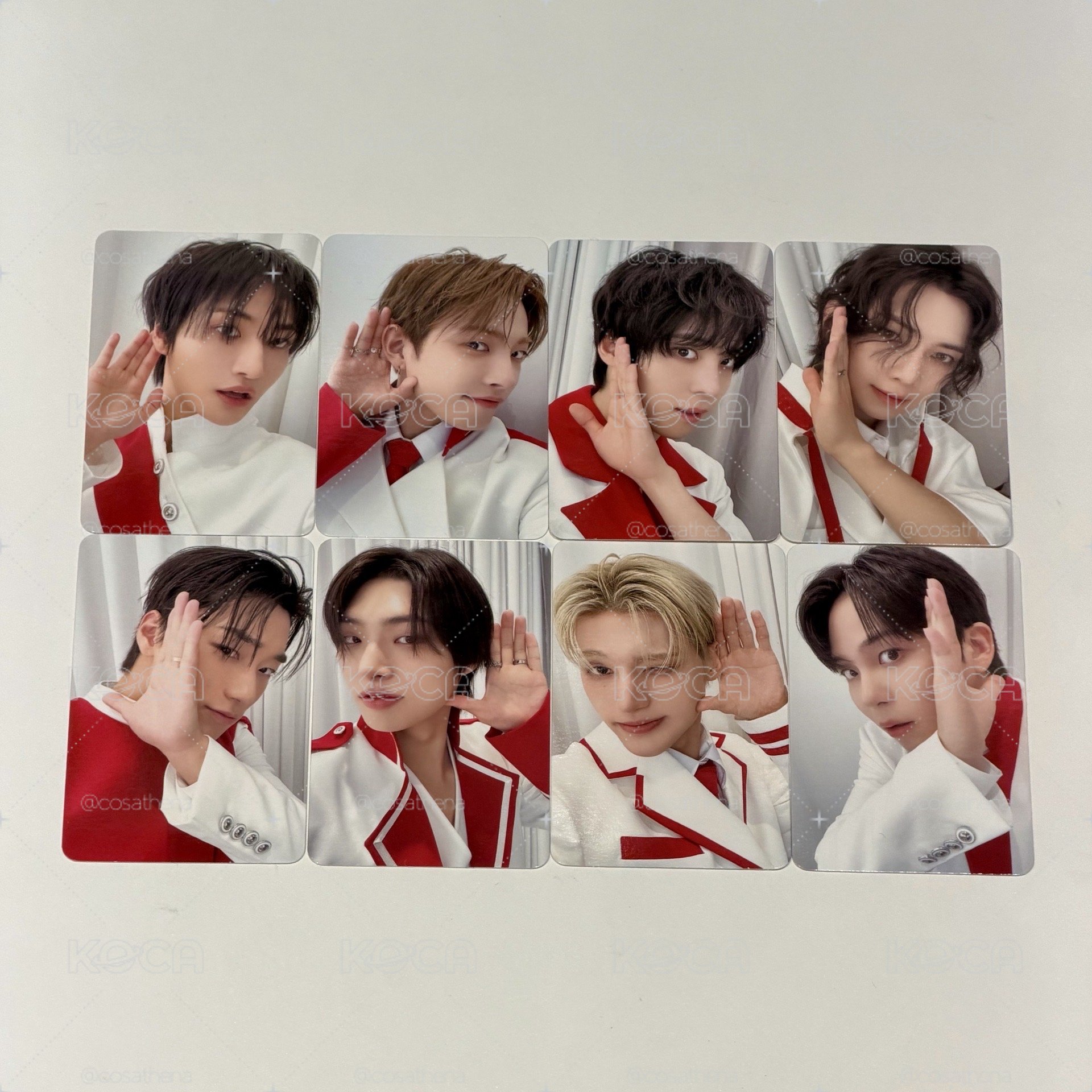 🏴‍☠️一套韓文卡背(8張) ATEEZ ANITEEZ IN THE CALLING 滿額卡 