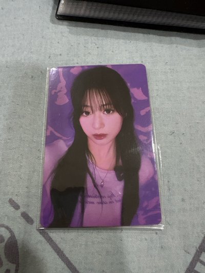 AHYEON扇子+小卡