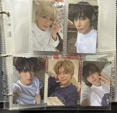 TXT 迷七 翅膀Merch 專輯卡套出