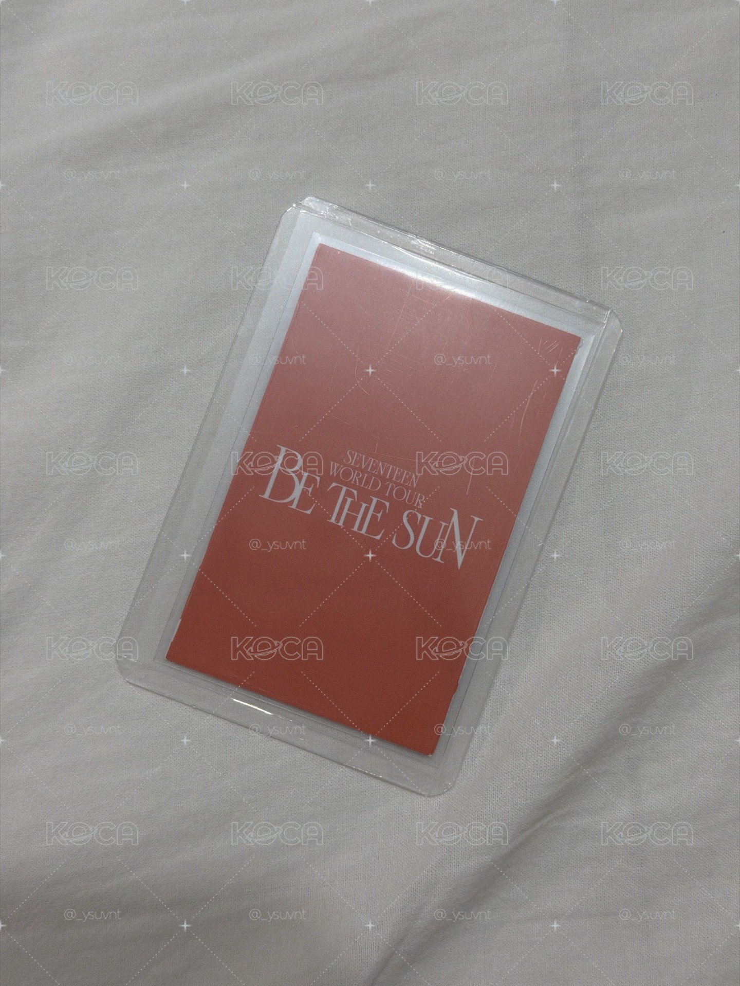 洪知秀BTS風琴卡