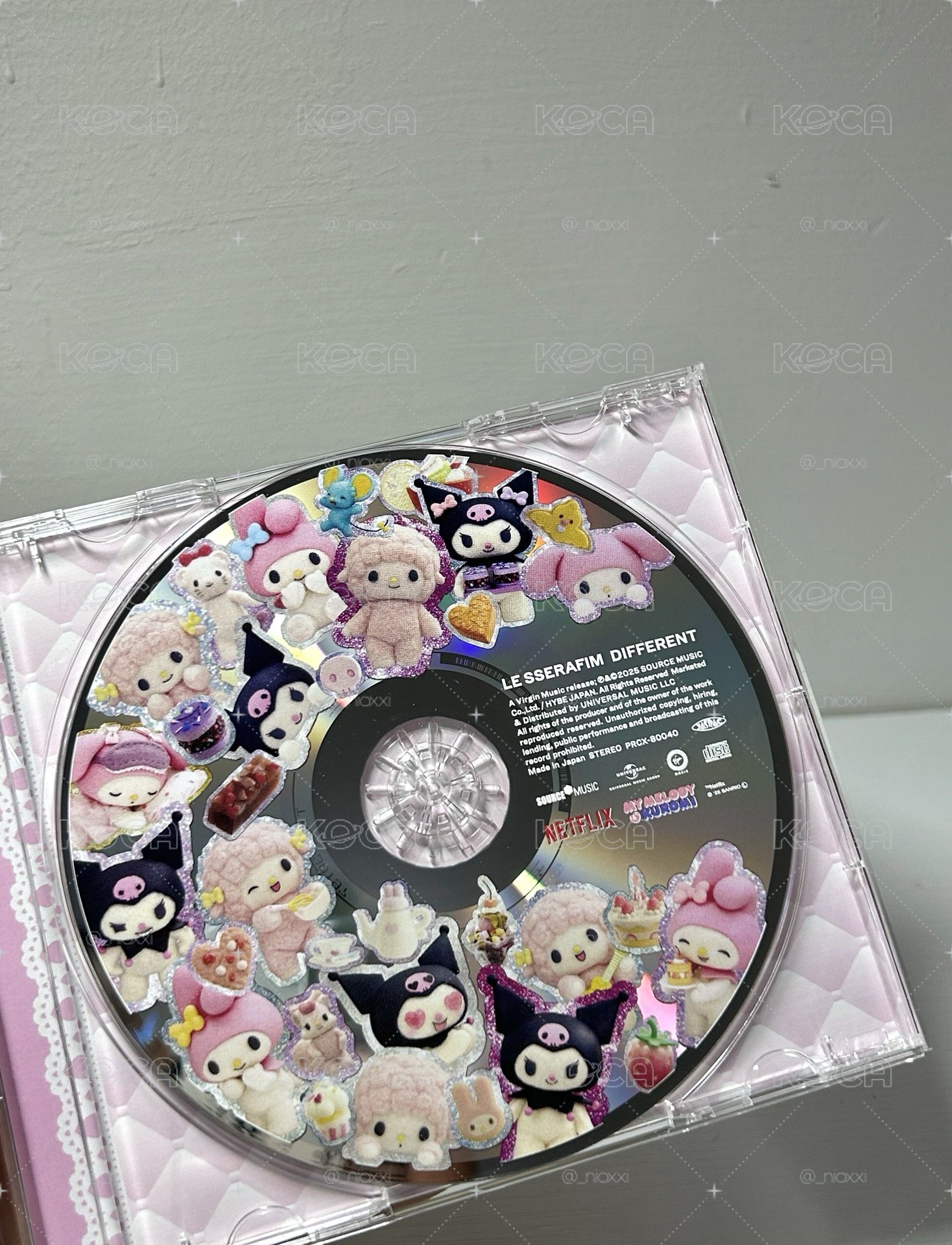 DIFFERENT 專輯 <角色聯名盤> 空專（無海報）