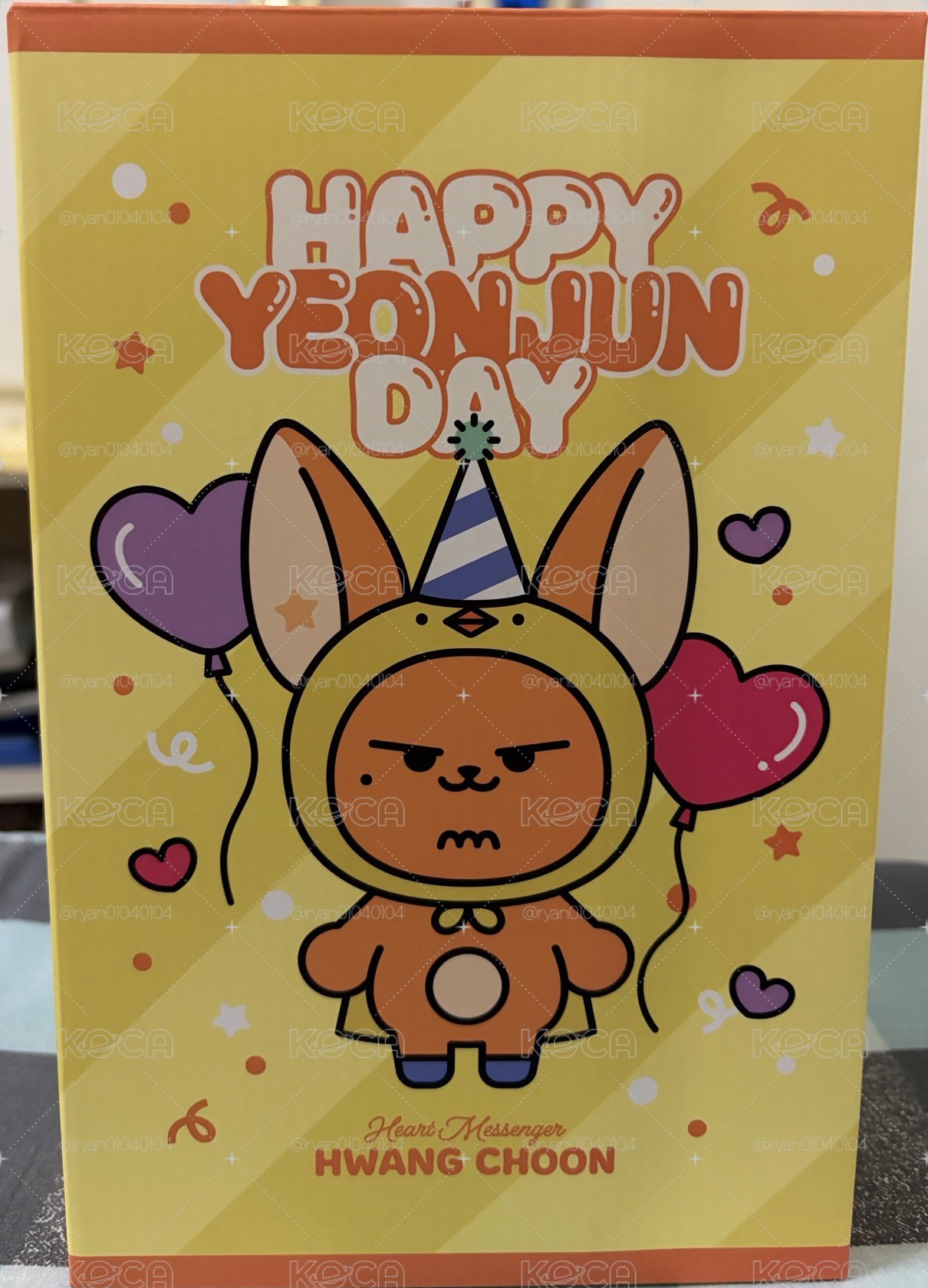 TXT竣生日禮