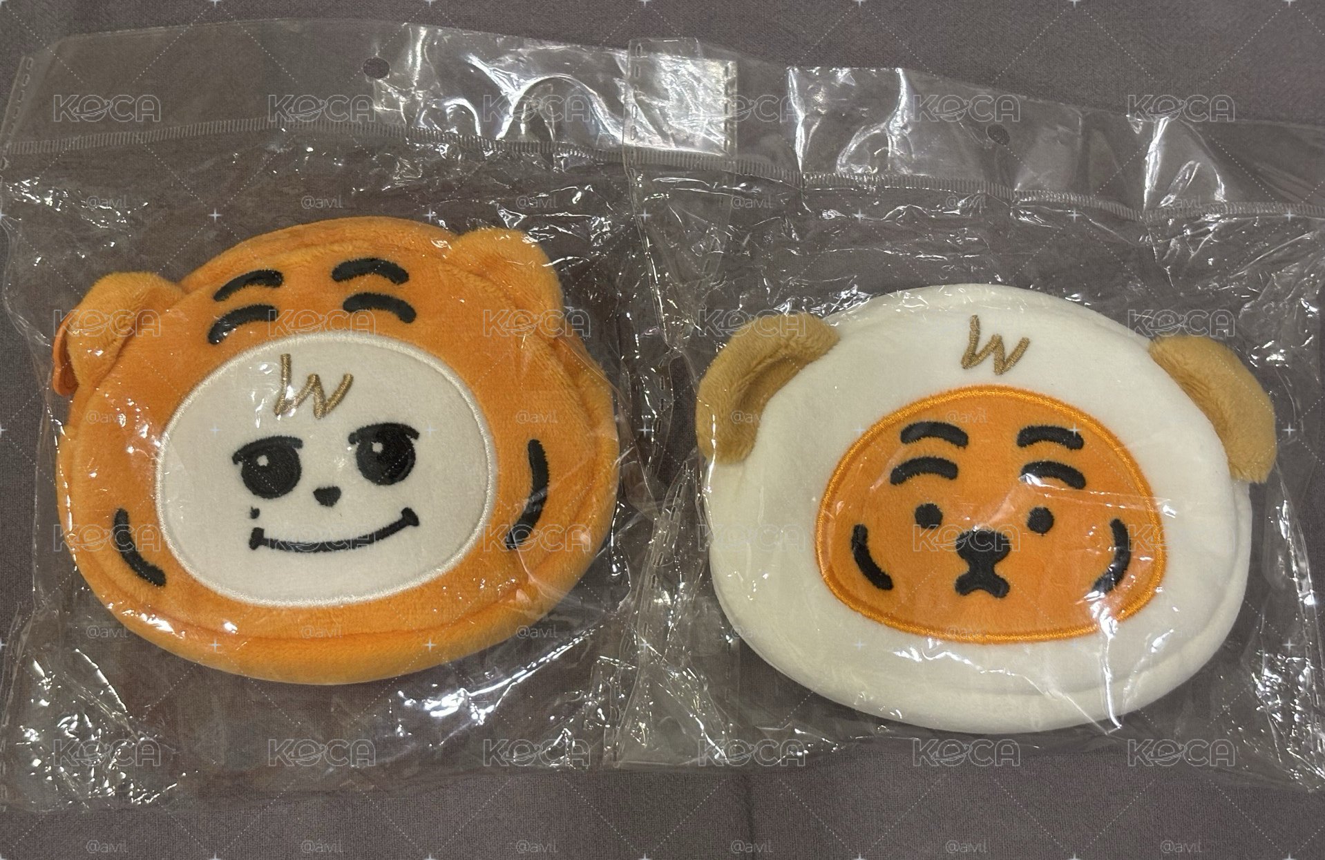 Kyumae 圭咩快閃店 虎咩零錢包一組