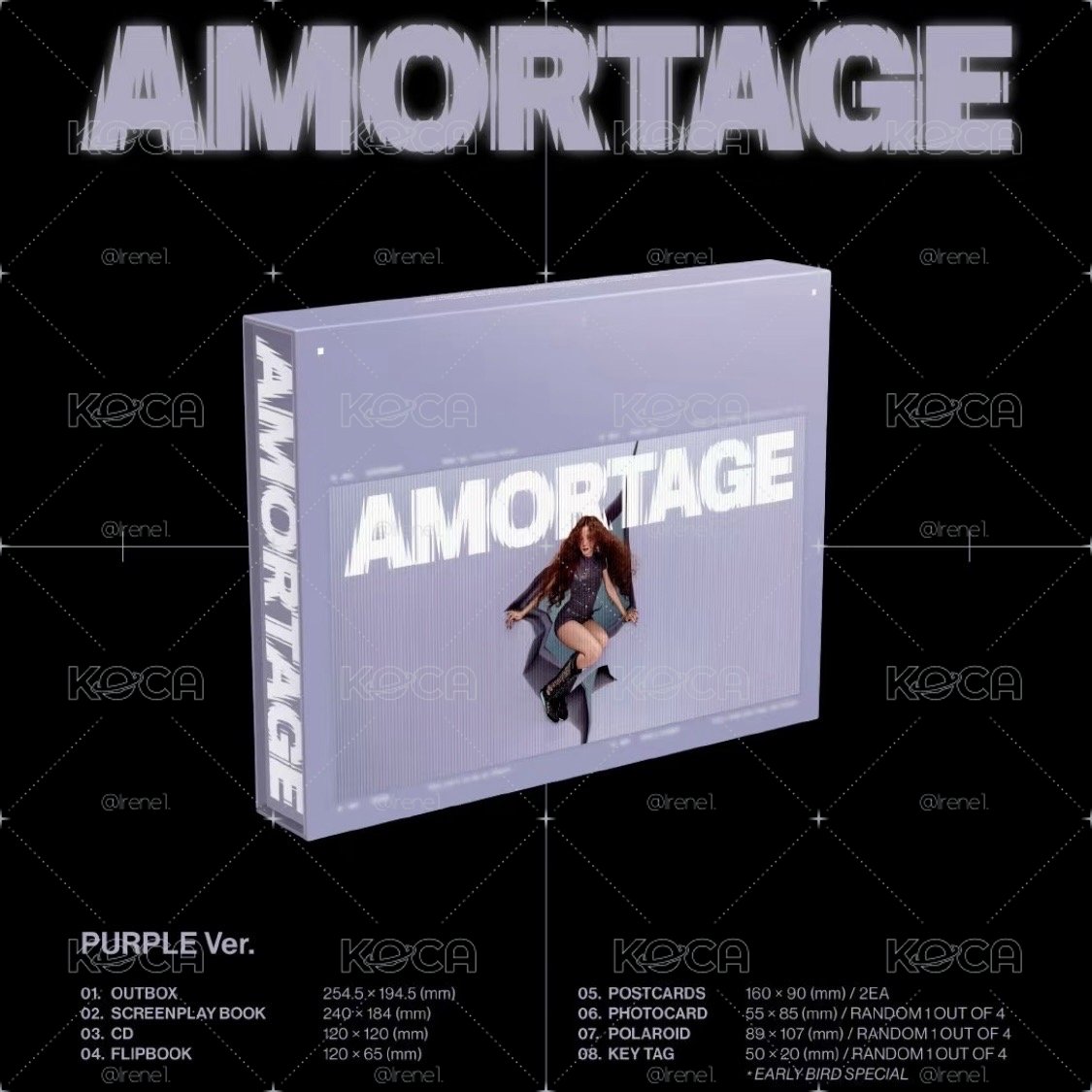 AMORTAGE Purple ver. 空專