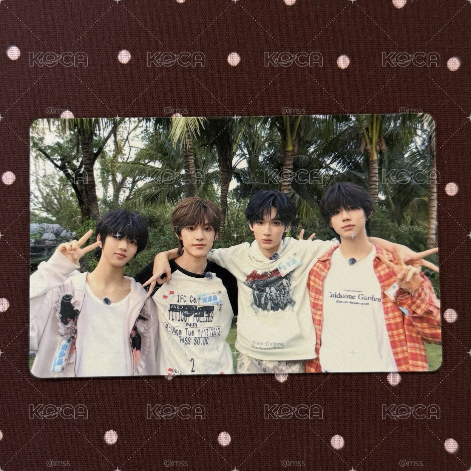 TF家族新音跨代小卡《只要有你》舞台 陳奕恆&余宇涵&張澤禹&張函瑞
