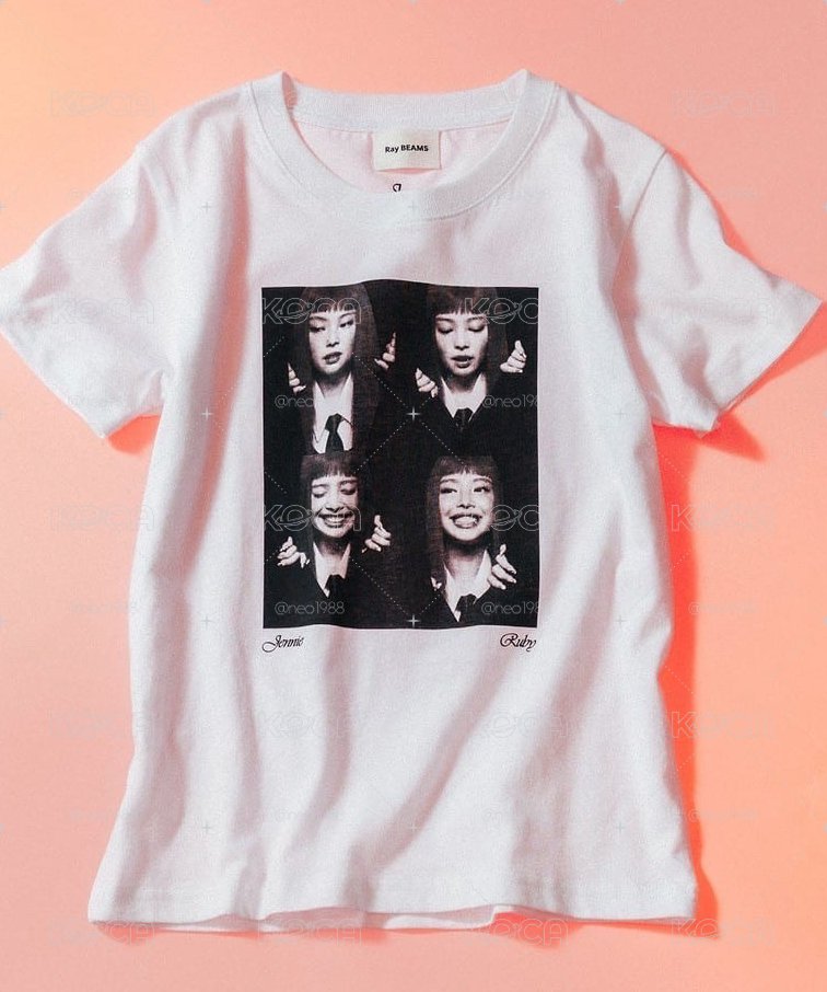 BEAMS x JENNIE T-shirt -代購-