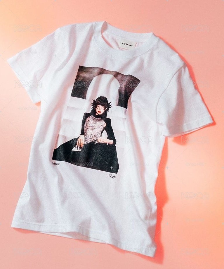 BEAMS x JENNIE T-shirt -代購-