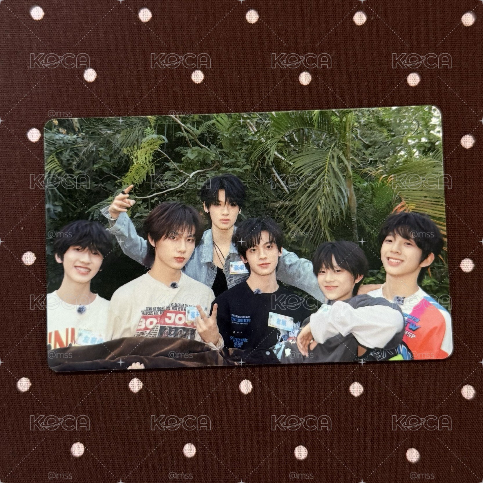 TF家族新音跨代舞台小卡《lost》 左奇寒&陳浚銘&陳思罕&左航&張子墨&張峻豪