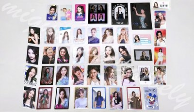 TWICE TZUYU SET 子瑜小卡周邊區 💙 編號見圖三 💕