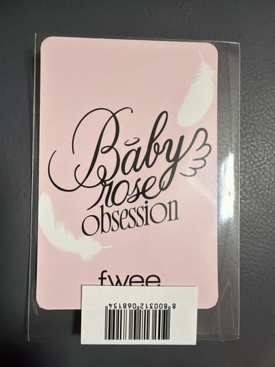 娜璉代言小卡