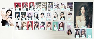 TWICE MINA SET F 名井南周邊小卡F區 MISAMO 🐧 編號見圖三 💕