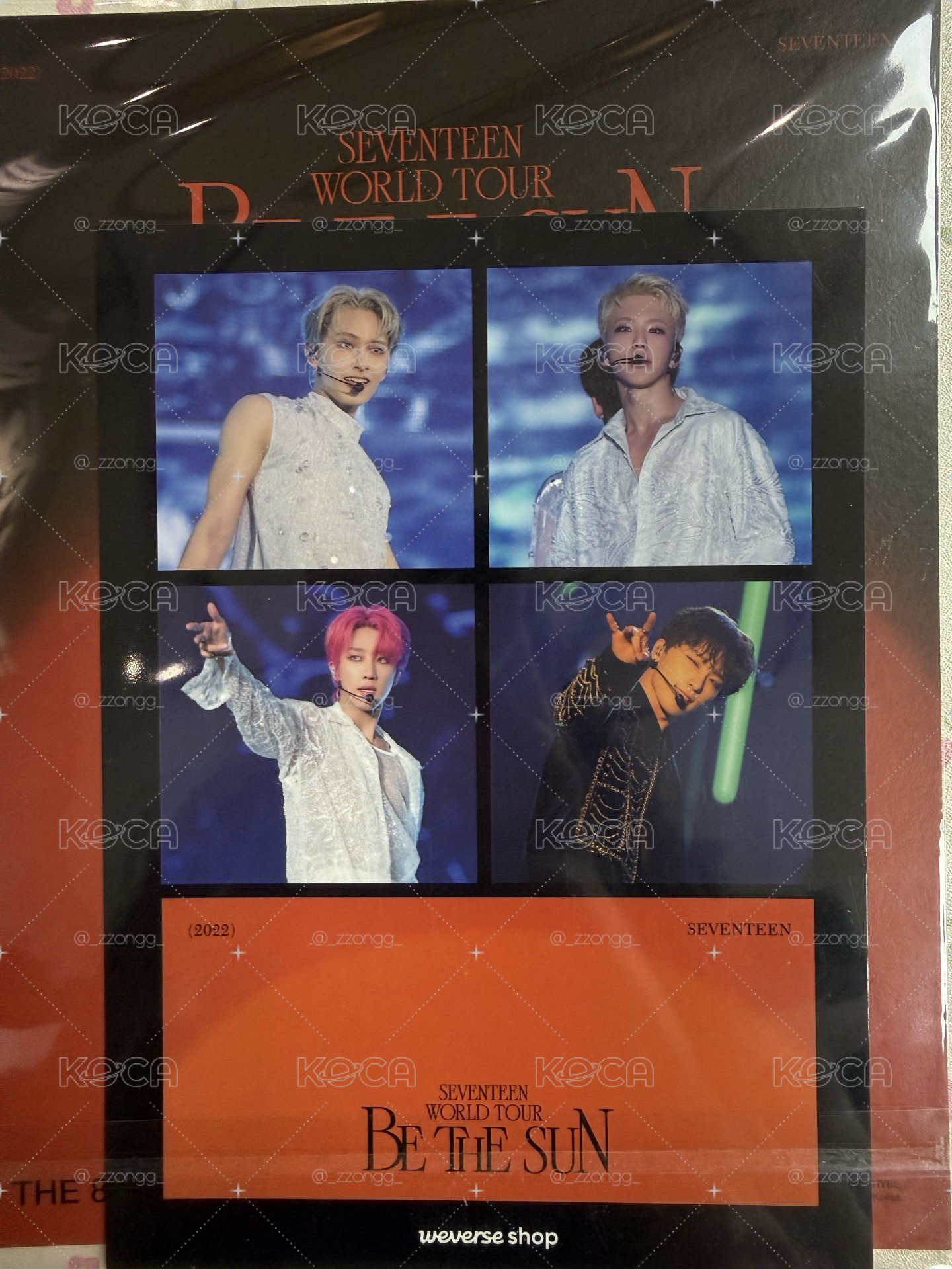 BE THE SUN The8 DVD特典海報