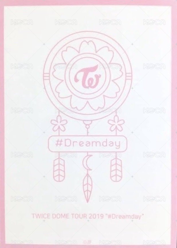 #DREAMDAY 明信片 大卡 背面