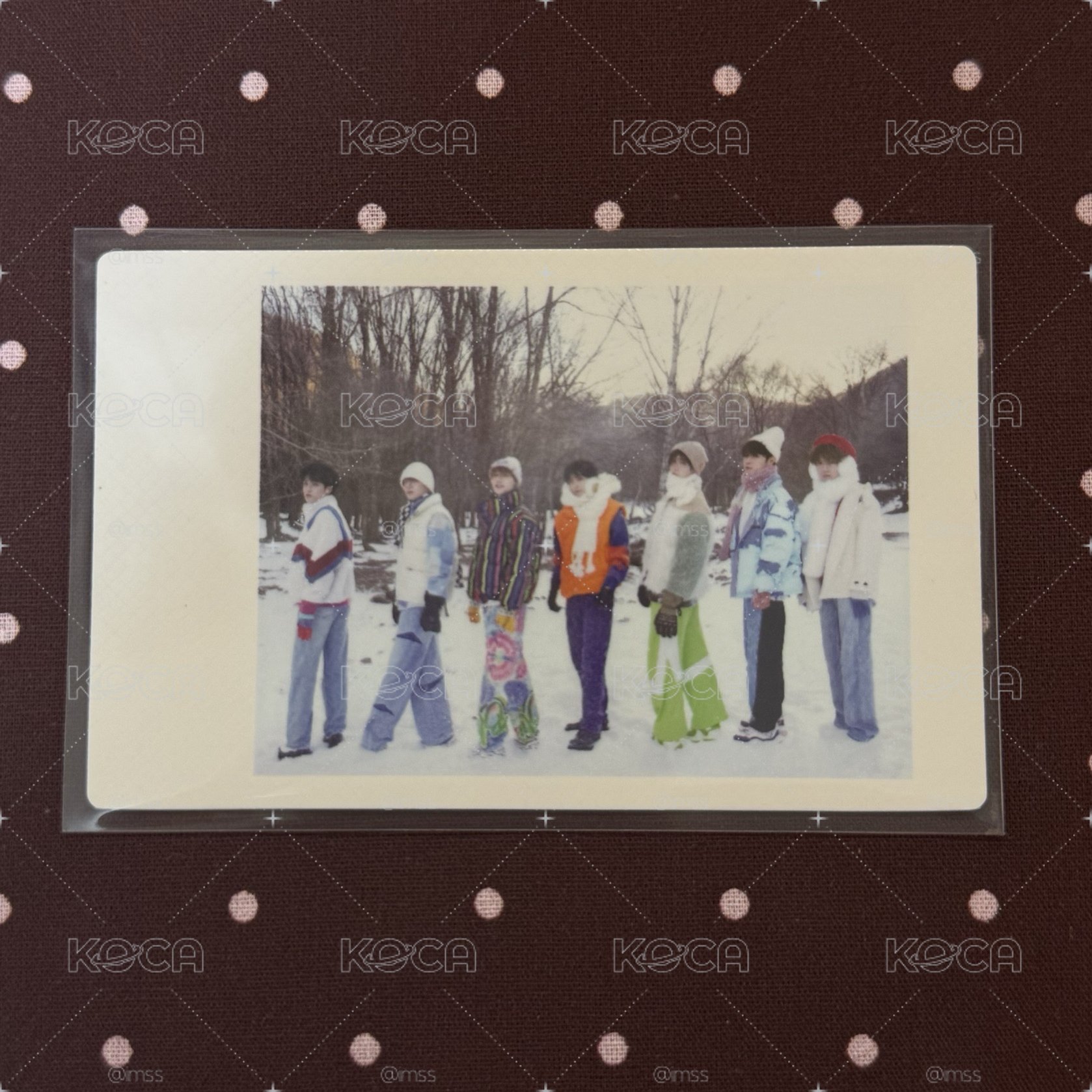 時代少年團｜冬日記憶 周邊卡 團卡