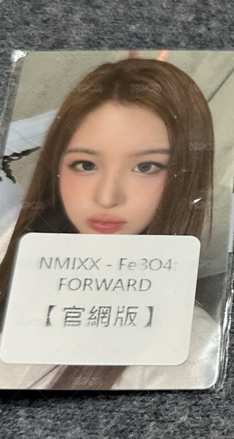 FORWARD jyp 特典卡 預售 薛