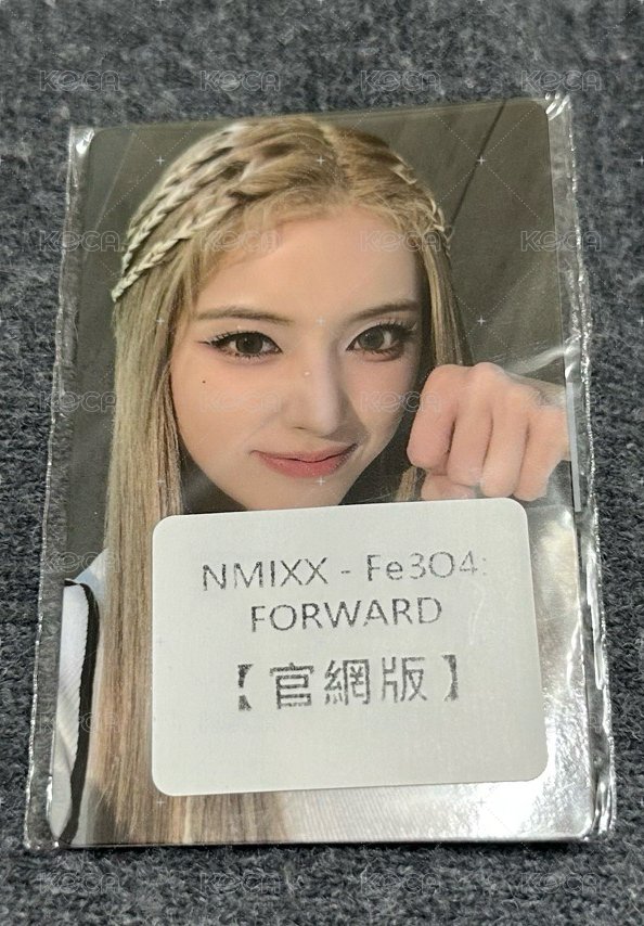 FORWARD jyp 特典卡 預售 友