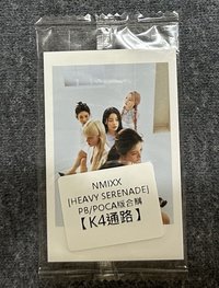 Heavy Serenade k4 預售 特典拍立得小卡