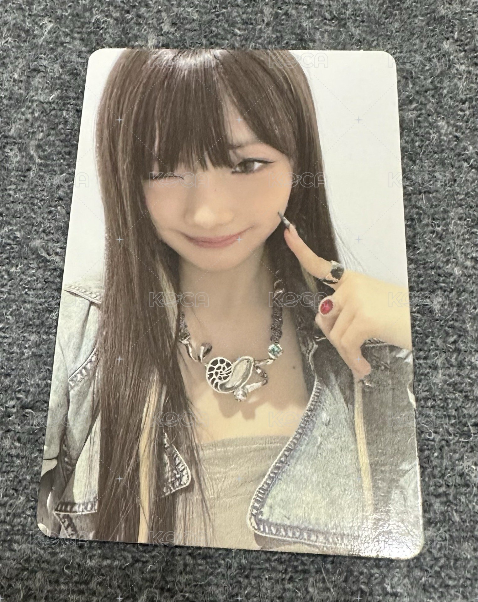 迷一 團封專卡 RUKA 戳臉