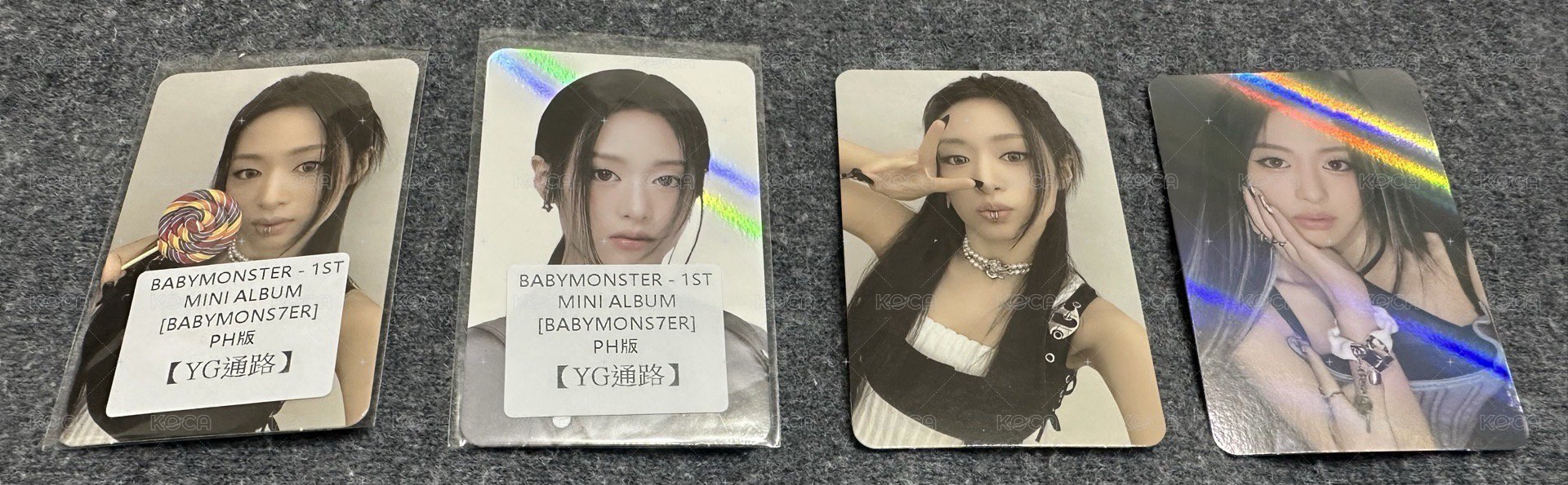 迷一 YG 特典 AHYEON（四張）