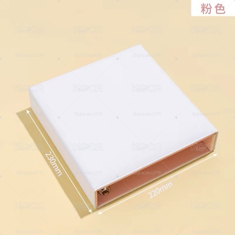 A5磁吸卡冊外殼（粉）