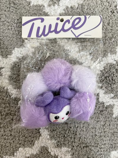 TWICE Sana 六巡 新國立 髮飾 大腸圈 手燈套