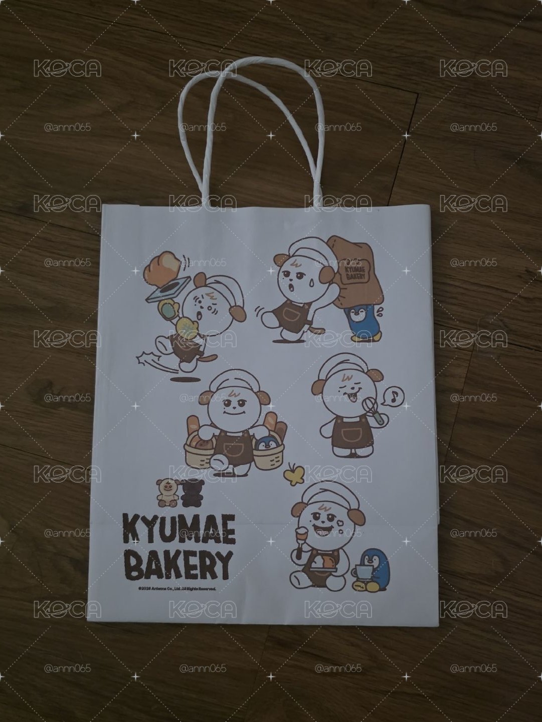 圭咩麵包店紙袋