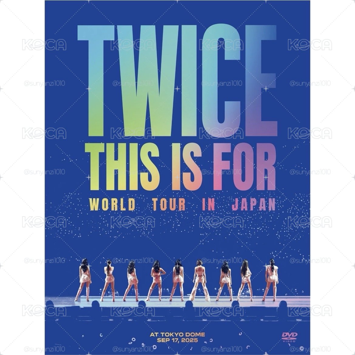 TWICE THIS IS FOR 東蛋 DVD/藍光 初回限定盤
