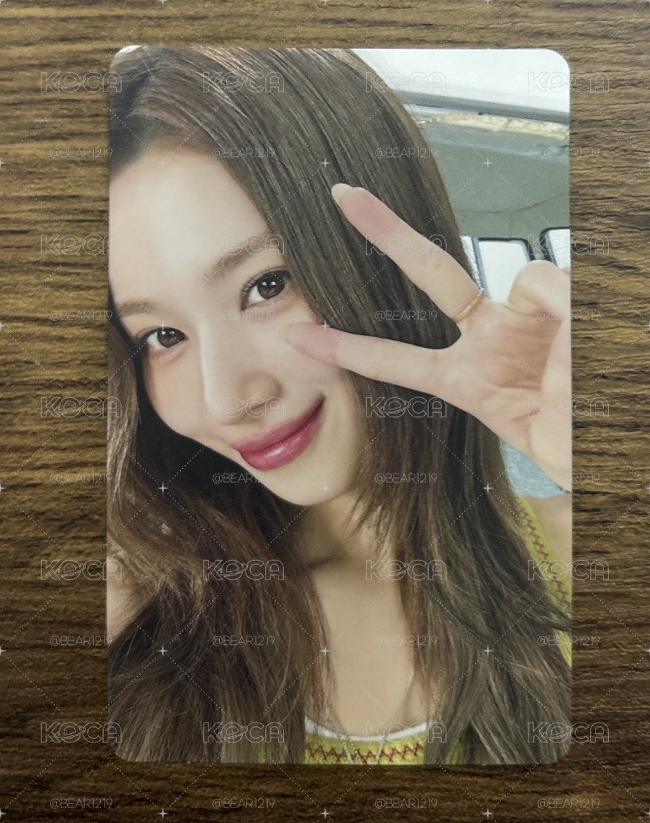 SANA💜#TWICE5 初回限定B專卡