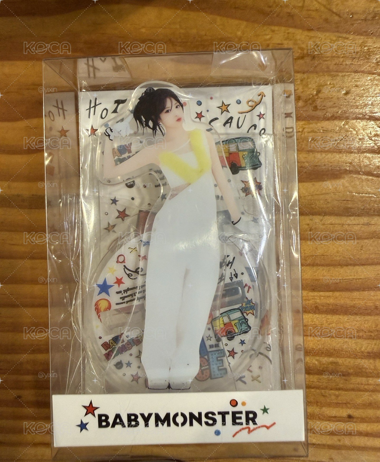 賢辣醬立牌含卡