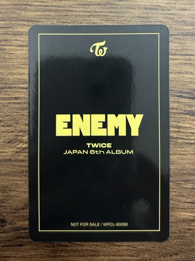 SANA💜ENEMY OJ盤專卡
