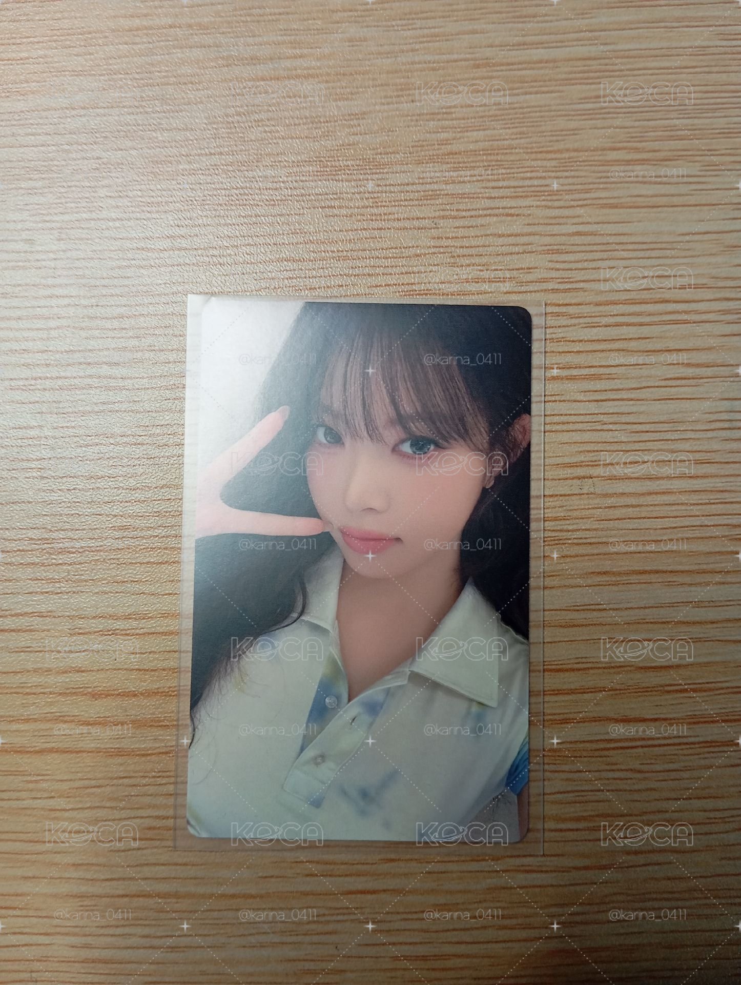 EUNCHAE PUREFLOW wvs 簽售卡 