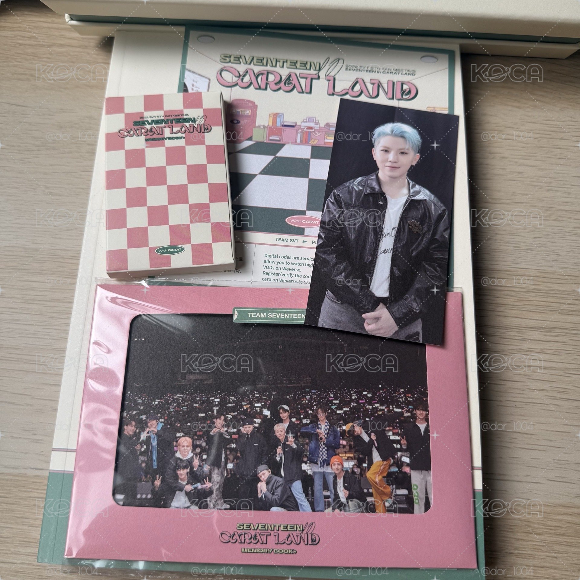 現貨 無數位卡 2022 SEVENTEEN in CARAT LAND 克拉島回憶錄 數位版 