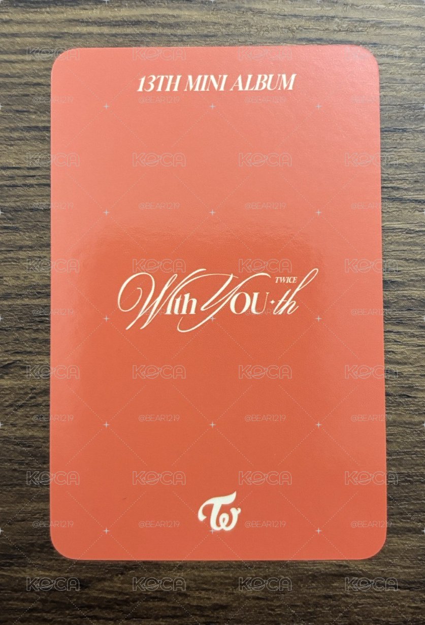 MINA💚With YOU-th WM特典卡