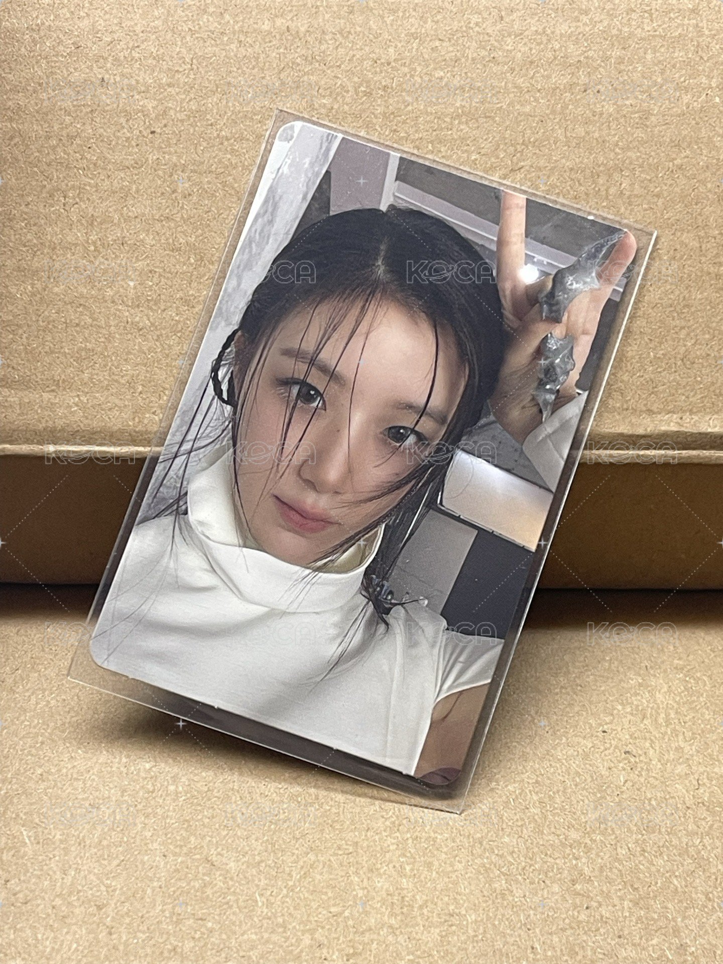 i-dle毛絨卡套卡刷