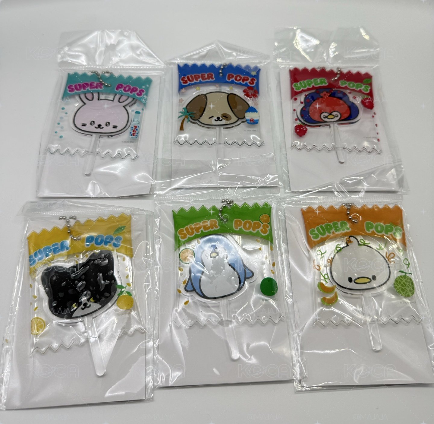 現貨 SJ 日本超市 Super junior market 棒棒糖吊飾 銀赫 東海 希澈 藝聲 圭賢 利特