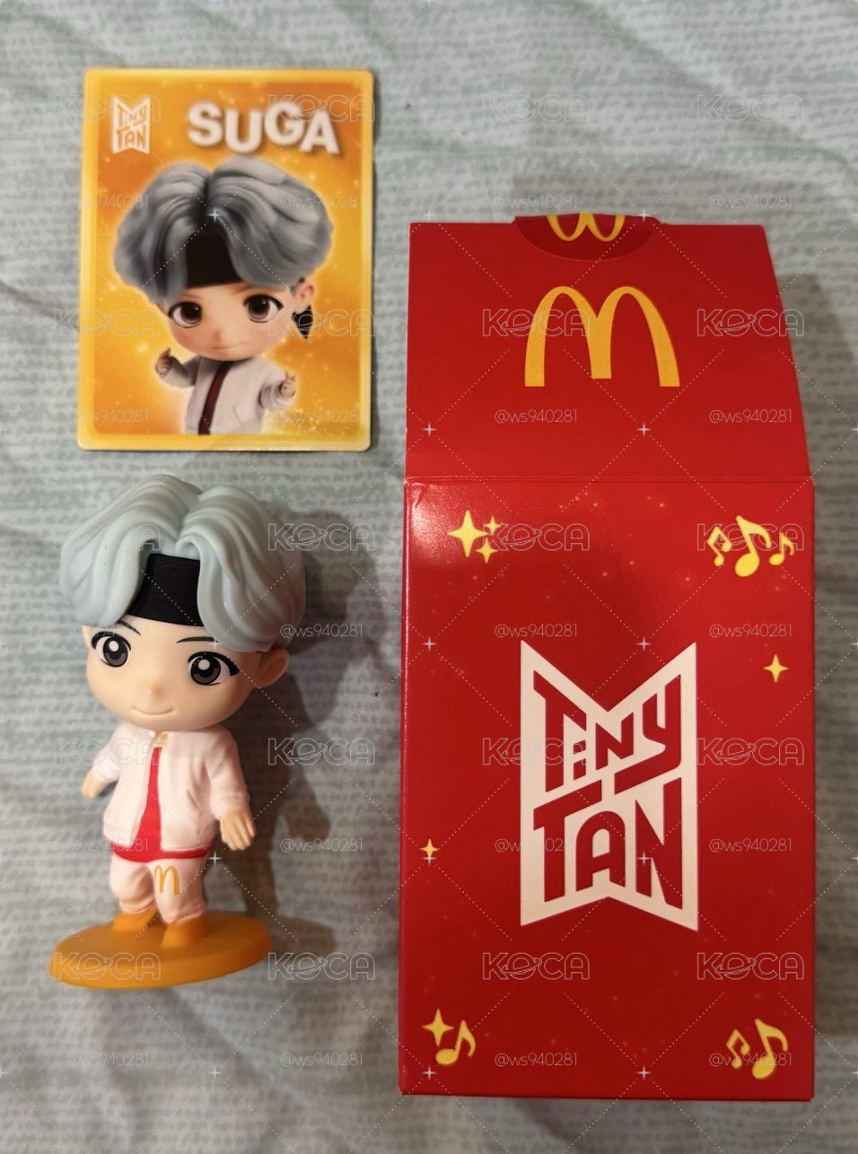 MCD 麥當勞 Mic Drop公仔