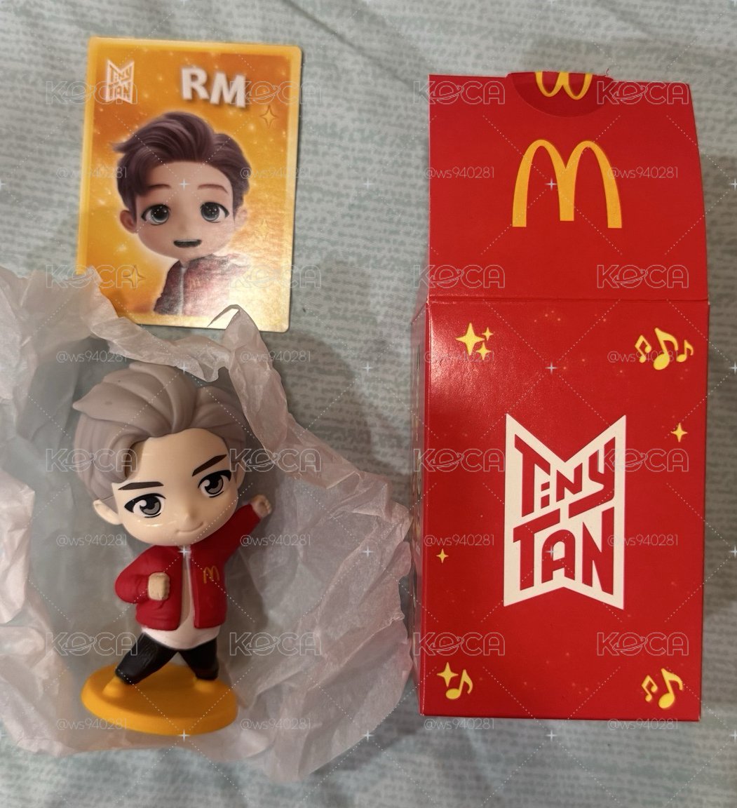 MCD 麥當勞 Mic Drop公仔