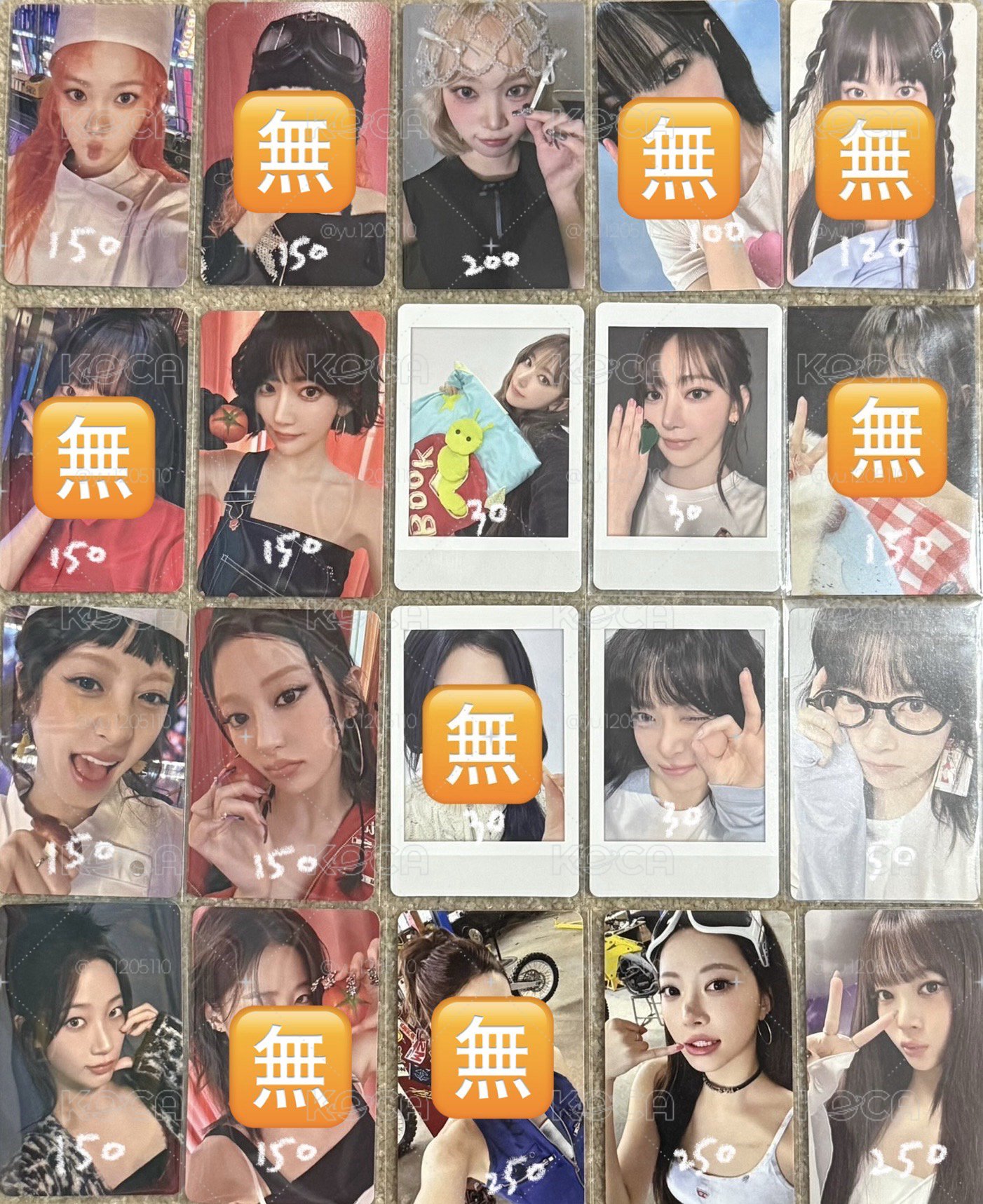 🧘🏼♀️LE SSERAFIM單小卡販售區(再次重新整理上架)