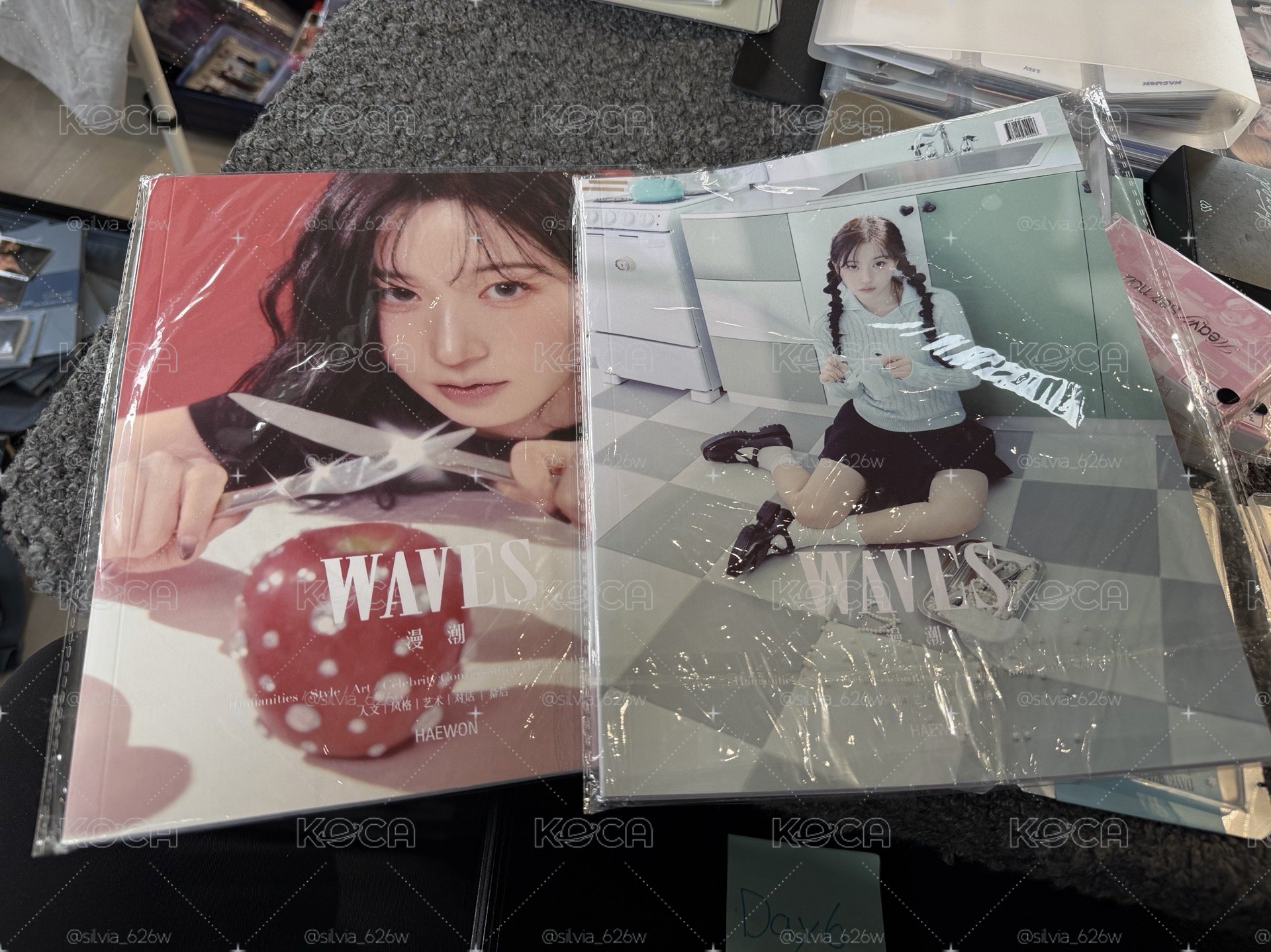 海嫄 WAVES漫潮 雜誌 （雜誌有拆過、無卡）