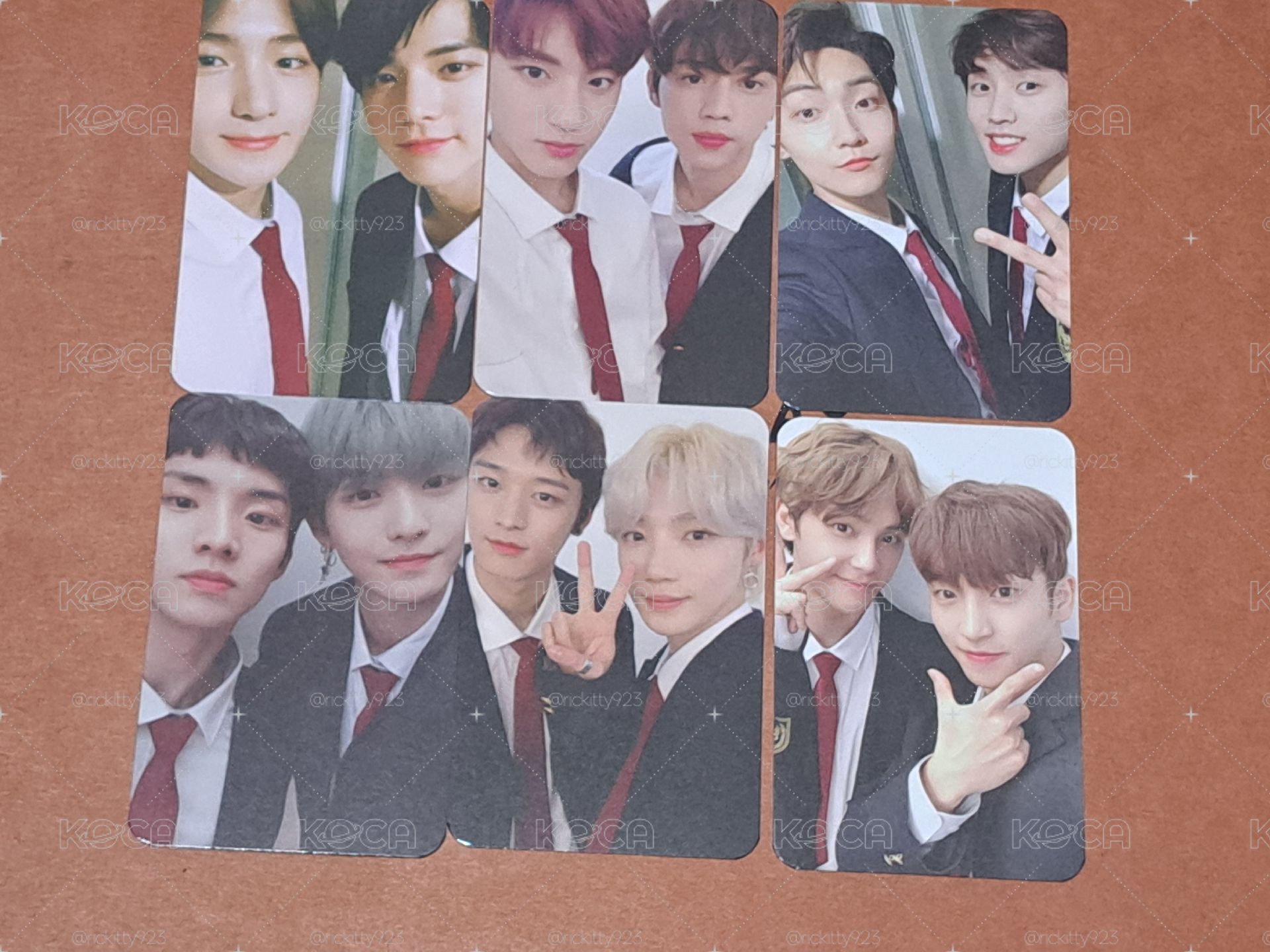 THE BOYZ THE SPHERE 首批預售雙人卡 成套