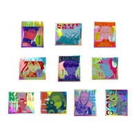 原畫展 極光貼紙系列